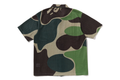 A BATHING APE MEGA ABC CAMO MESH SHIRT