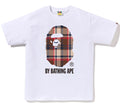A BATHING APE BAPE CHECK BY BATHING APE TEE