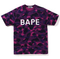 A BATHING APE COLOR CAMO BAPE TEE