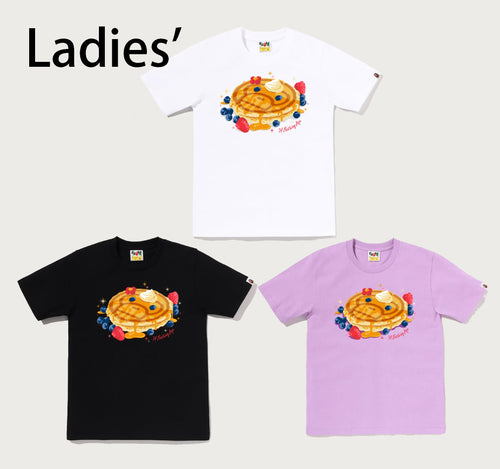 A BATHING APE Ladies' PANCAKE TEE