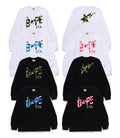 A BATHING APE ABC CAMO BAPE STA L/S TEE