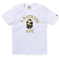 A BATHING APE Ladies' 1ST CAMO COLLEGE TEE - happyjagabee store
