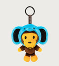 A BATHING APE BABY MILO STORE BABY MILO ELEPH PLUSH DOLL KEYCHAIN 15CM