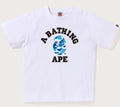 A BATHING APE BAPE KIDS ABC CAMO COLLEGE TEE