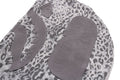 A BATHING APE WILD LEOPARD PATTERN SHARK RELAXED FULL ZIP HOODIE