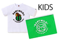 A BATHING APE BAPE KIDS MILO WATERMELON TEE w/ PVC POUCH