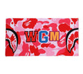 A BATHING APE ABC CAMO SHARK BEACH TOWEL