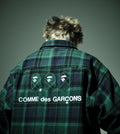 A BATHING APE BAPE x COMME des GARCONS CDG OSAKA Limited BAPE CHECK SHIRT