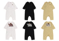 A BATHING APE BAPE KIDS BAPE X MARLMARL - 1ST CAMO BABY MILO ROMPERS