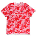 A BATHING APE ABC CAMO PILE JACQUARD ONE POINT TEE