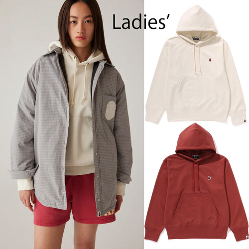 A BATHING APE Ladies' ONE POINT PULLOVER HOODIE