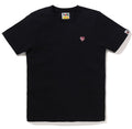 A BATHING APE Ladies' BAPE HEART ONE POINT TEE
