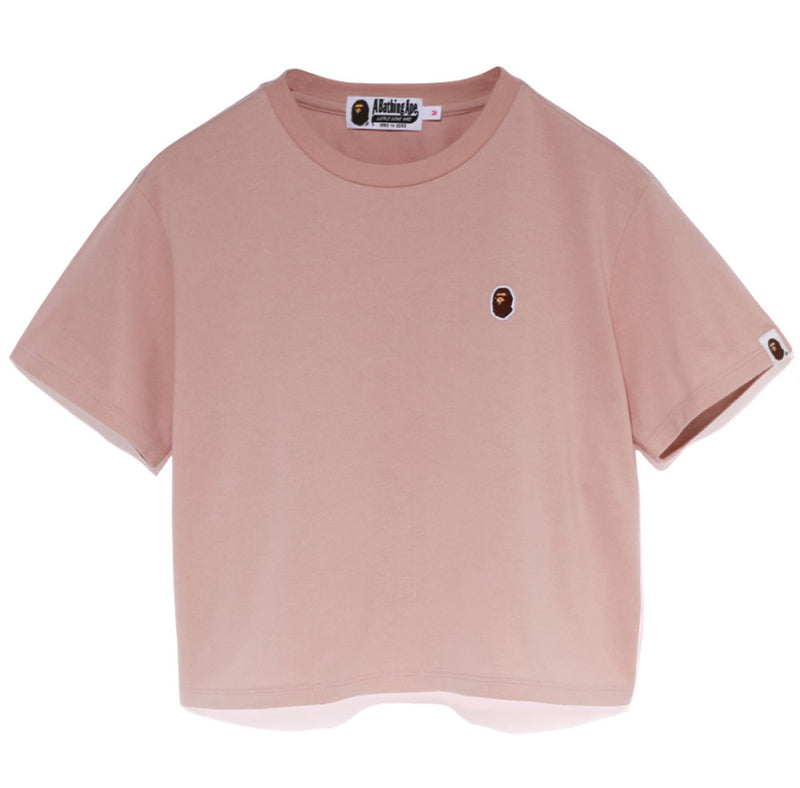 A BATHING APE Ladies' APE HEAD ONE POINT MINI TEE