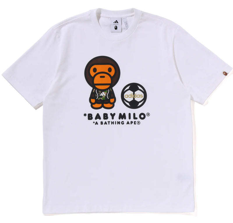 A BATHING APE BAPE x ADIDAS - BABY MILO TEE