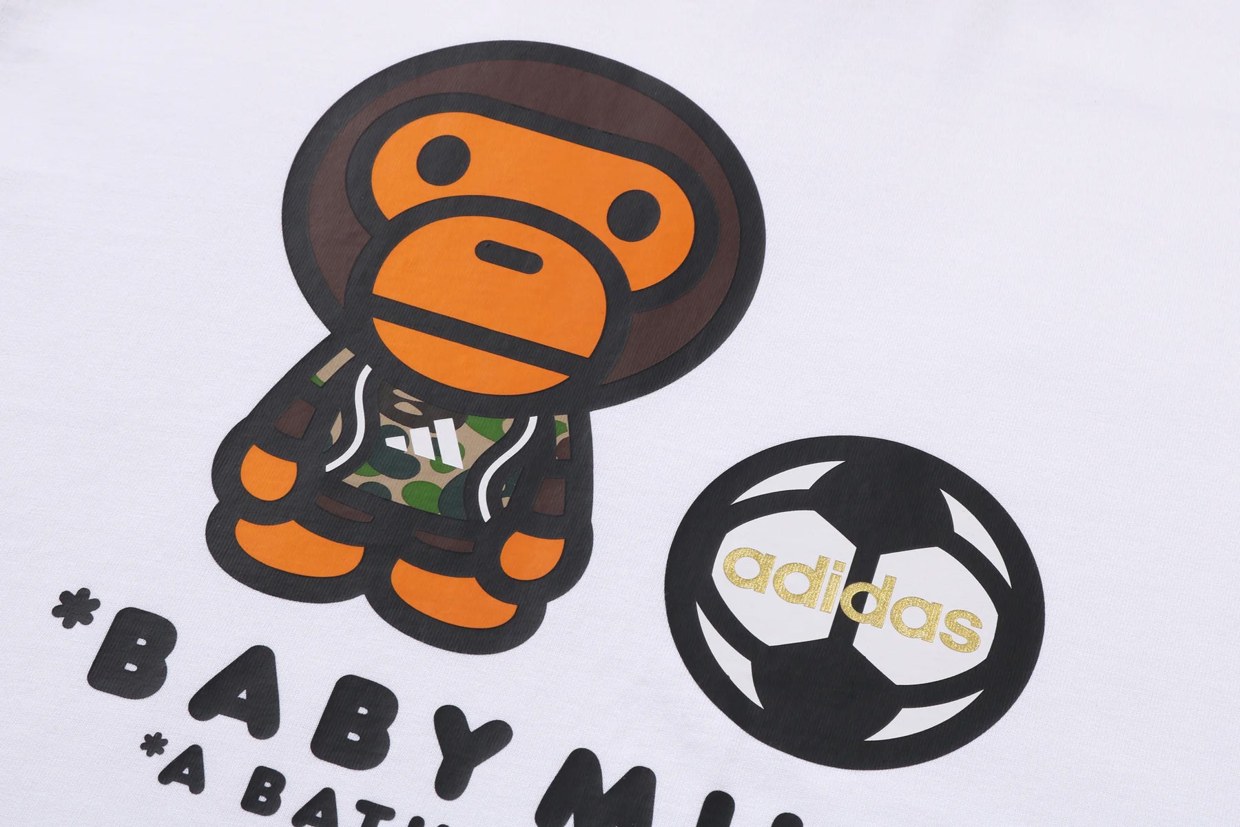 A BATHING APE BAPE x ADIDAS - BABY MILO TEE – happyjagabee store