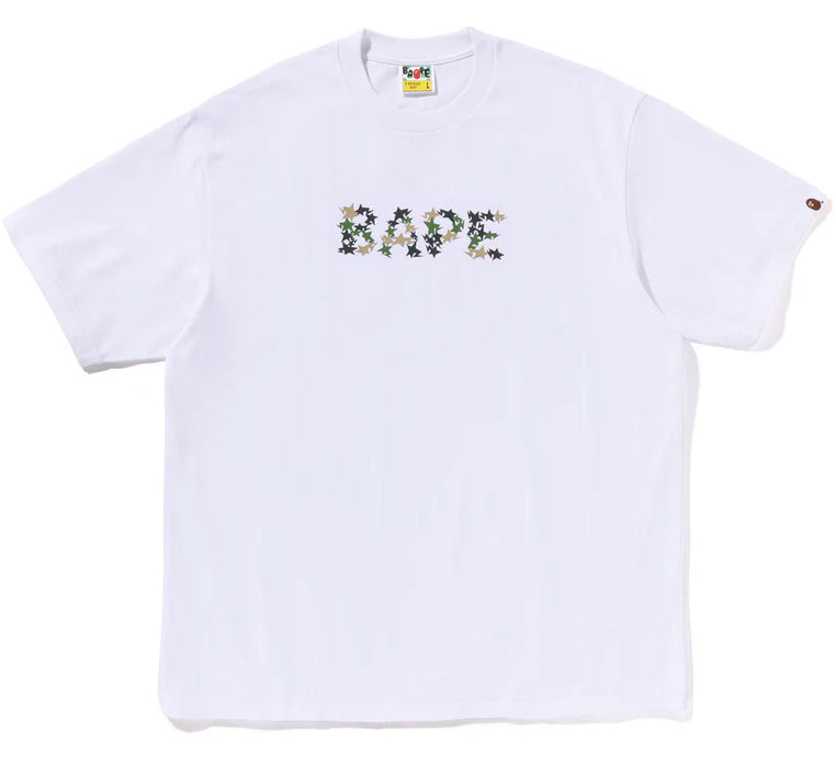 A BATHING APE STA BAPE LOGO RELAXED FIT TEE