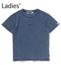 A BATHING APE Ladies' BAPE INDIGO RIB TEE