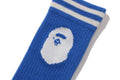 A BATHING APE BAPE KIDS APE HEAD RIB SOCKS