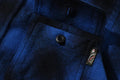 A BATHING APE BAPE KIDS CHECK SHARK SHIRT
