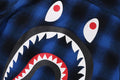 A BATHING APE BAPE KIDS CHECK SHARK SHIRT