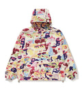 A BATHING APE BAPE x KIDSUPER CAMO LIGHT WEIGHT JACKET