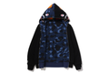 A BATHING APE COLOR CAMO REVERSIBLE SHARK FULL ZIP HOODIE