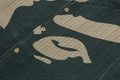 A BATHING APE MEGA ABC CAMO MESH SHIRT