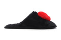 A BATHING APE APEE HEART FURRY SLIPPER
