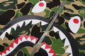 A BATHING APE ABC CAMO SHARK CREWNECK SWEAT SHIRT