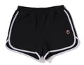 A BATHING APE Ladies' ONE POINT SWEAT SHORTS