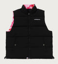 A BATHING APE ABC CAMO REVERSIBLE DOWN VEST