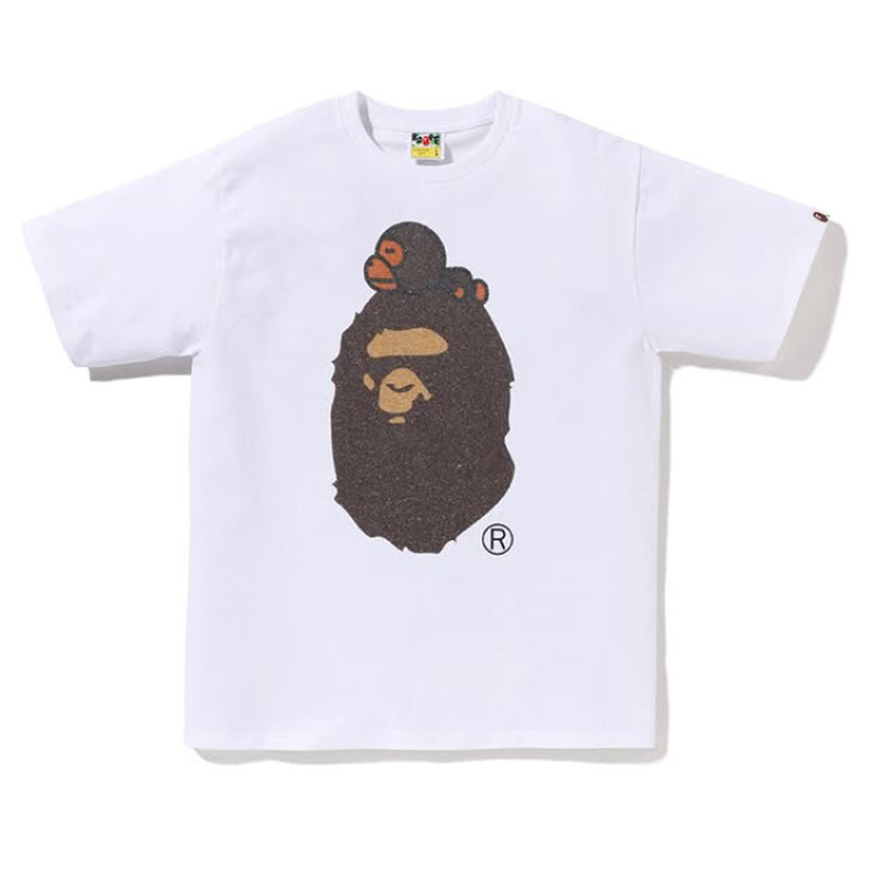 A BATHING APE GLASS BEADS MILO ON BAPE TEE