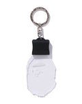 A BATHING APE APE HEAD LED KEYCHAIN