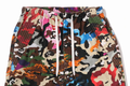 A BATHING APE Ladies' HYBRID CAMO BAPE STA CARGO PARACHUTE PANTS