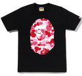 A BATHING APE Ladies' ABC CAMO BIG APE HEAD TEE