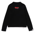 A BATHING APE BAPE KIDS BAPE PATCH HIGHT NECK L/S TEE