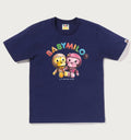 A BATHING APE Ladies' HAND DRAW MILO AND LISA TEE