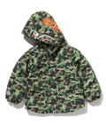 A BATHING APE BAPE KIDS ABC CAMO SHARK 4WAY JACKET