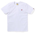 A BATHING APE Ladies' BAPE HEART ONE POINT TEE