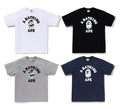 A BATHING APE NEW MULTI CAMO COLLEGE TEE