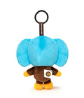 A BATHING APE BABY MILO STORE BABY MILO ELEPH PLUSH DOLL KEYCHAIN 15CM