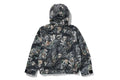 A BATHING APE TREE EDGE CAMO HOODED SNOWBOARD JACKET