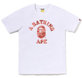 A BATHING APE Ladies' 1ST CAMO COLLEGE TEE