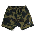A BATHING APE BAPE KIDS 1ST CAMO CLIMBING SHORTS