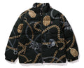 A BATHING APE BAPE JEWELS DOWN JACKET ( RELAXED FIT )