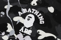 A BATHING APE CITY CAMPO PAINTING CREWNECK SWEAT SHIRT