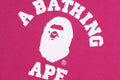 A BATHING APE Ladies' COLLEGE PULLOVER HOODIE
