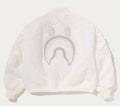 A BATHING APE Ladies' OVERSIZED SHARK MA-1 JACKET