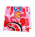 A BATHING APE ABC CAMO SHARK BEACH TOWEL