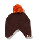 A BATHING APE BAPE KIDS MILO FACE KNIT CAP